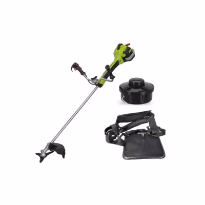 Débroussailleuse Thermique 42 Cm3 Moteur 2T 2,4CV  Harnais + Lame 3 dents Diam 25.5 cm + Fil nylon Diam 2.4 mm VITO