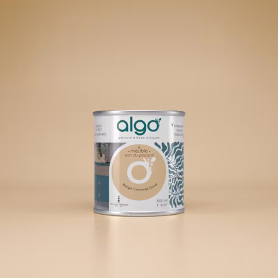 Peinture pour Meuble – Beige Caramel Doré – 2L – Mat
