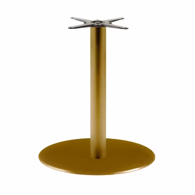 Pied de table modèle Rome doré métal XL – Restootab