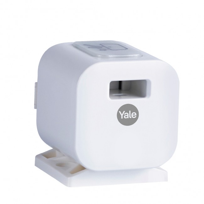 Serrure connectée en applique pour meuble – bluetooth et wifi – blanc YALE