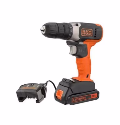 Perceuse visseuse a percussion black decker bcd001c1-qw sans fil 37.0 Nm 650 W 18 V