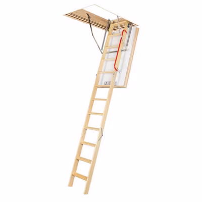 Echelle escamotable bois – Trémie de 55 x 100cm – Hauteur de 2.53 à 2.80m – LWT55100-2