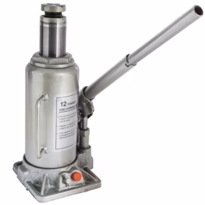 Cric bouteille hydraulique 12T – Vert