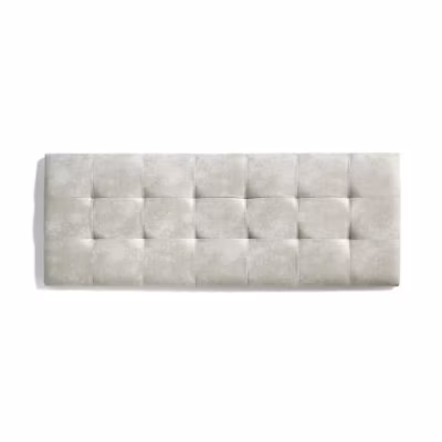 Tête de lit pour lit de 80 Deux Diamants de Similicuir 112 x 57 x 5 cm Rembourrage en mousse Couleur Camel Clair. ECCOX