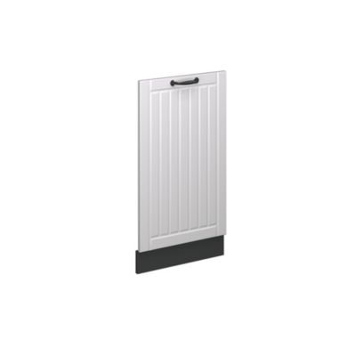 Vicco Façade de lave-vaisselle Blanc campagne 45cm sans PT