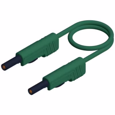 Hirschmann MLB 200/1 V gn cordon de mesure banane 4 mm 2 m 16 A