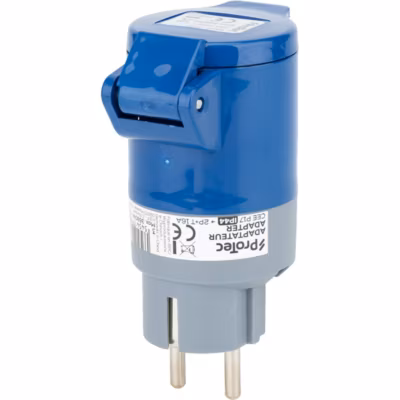 Adaptateur femelle CEE P17 vers mâle – Protec