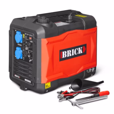 Groupe électrogène inverter silencieux max 2900W – 2 prises – Brick
