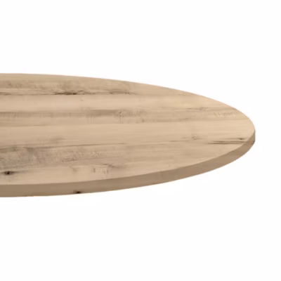 Plateau rond 120cm decor erable kanaka – Restootab