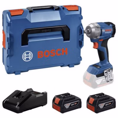 Clé à chocs sans fil Bosch Professional GDS 18V-350 06019M5022 18 V, 2×4,0 Ah, L-BOXX
