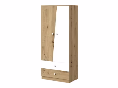 Armoire Almira 100, Nombre d&rsquo;étagères: 3, 191x80x50cm