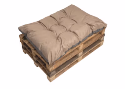 Coussin de palette 120x50cm, coussins de banc Beige, coussin extérieur/intérieur coussins de sol confortables