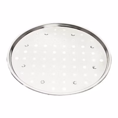 Plaque à pizza perforée avec pied