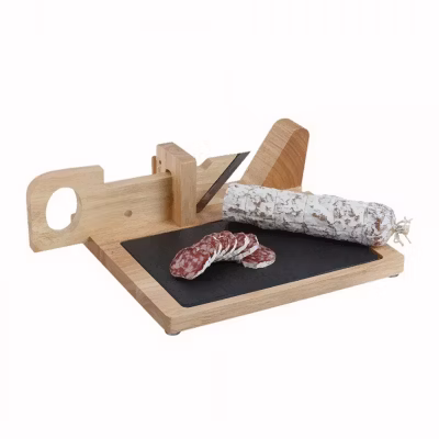 Livoo MEC127 – Guillotine à saucisson – idéal pour présenter vos apéritifs