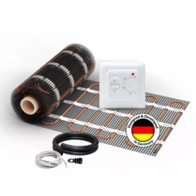 Chauffage au sol électrique WARMON CLASSIC 150 W/m² + Thermostat analogique TS 25 – 1 m²