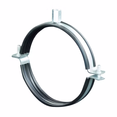 Collier VMC support de gaine de ventilation isolé anti vibratile écrou M8 M10 – Diamètre (mm) 160