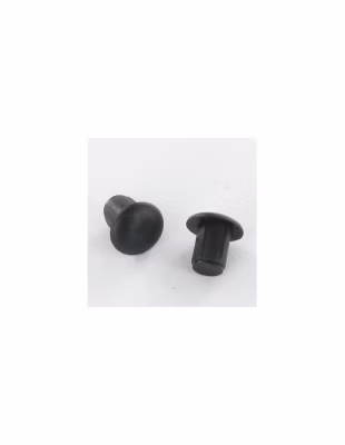 Bouchon Diamètre du corps 6 Diamètre de tête: 8 Longueur sous tête 5.4 nylon noir – 1 pièce