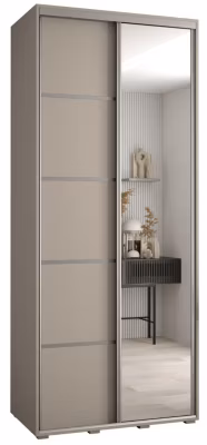 Armoire Dakota 5 a portes coulissantes 120/60/235,2  portes