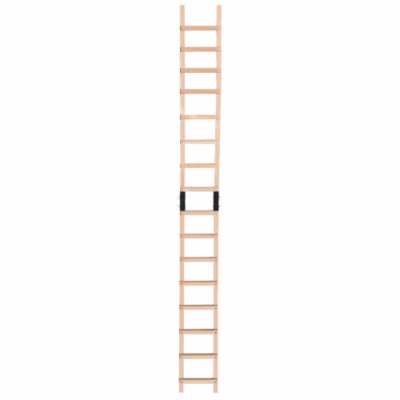 Echelle plate de toit en bois Hailo Safety Roof 4m