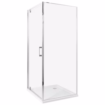 Cabine de douche DARLI 80 x 80 x 185 cm Argenté
