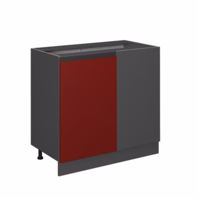 Vicco Meuble dangle Rouge 86cm J-Shape, sans PT