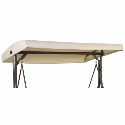 Auvent pour balançoire de jardin Ferocity 118×188 cm beige, 1 pc.