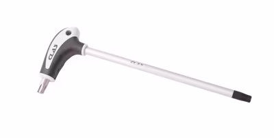 clé en t t25 x 160mm svcm et poignée bi-matière pp+tpv – os 2104 – clas equipements