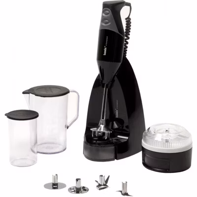 Bamix – Mixeur plongeant MX 100239 – 250 W – mini hachoir 0 2 L – récipient 1 L