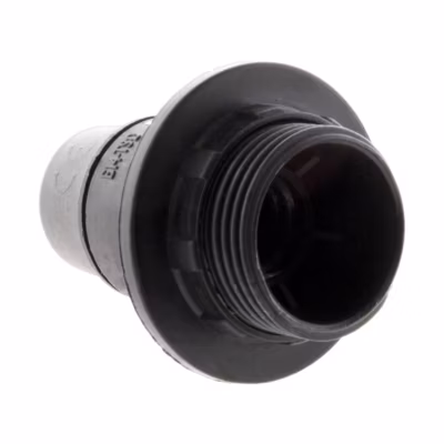Douille E14 simple bague – Noir – Zenitech