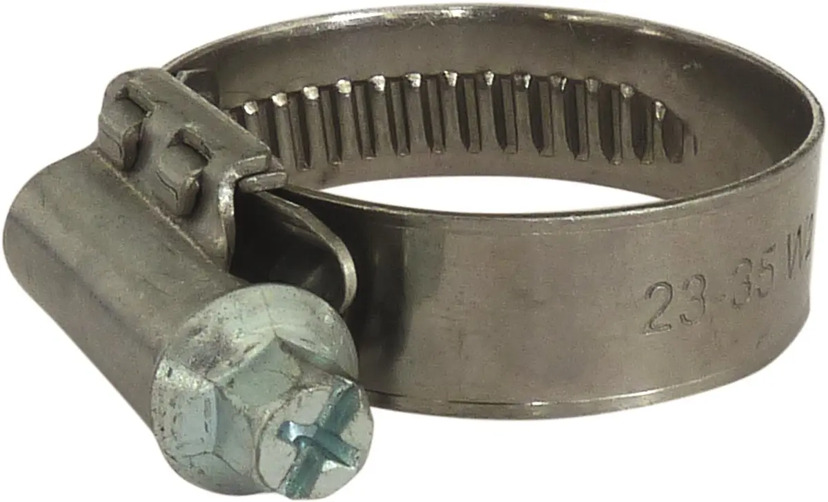 KLIPPER – Collier à crémaillère acier inox 12mm de 110 à 130mm – 23463