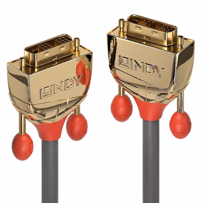 Câble DVI-D Single Link Gold Line 15m LINDY