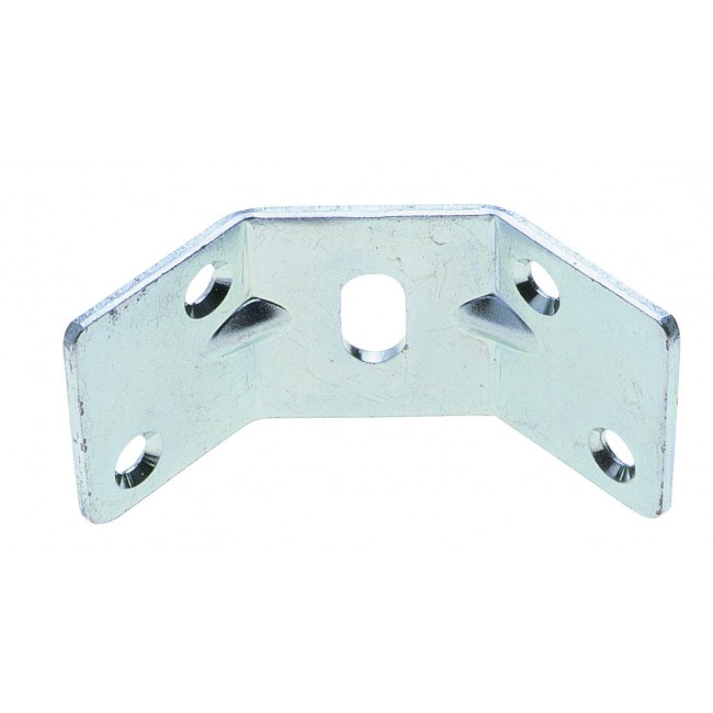 Ferrure de table acier 5 trous sans retour 251Z250 – 53 x34,5 x 2,5 mm LUDMANN