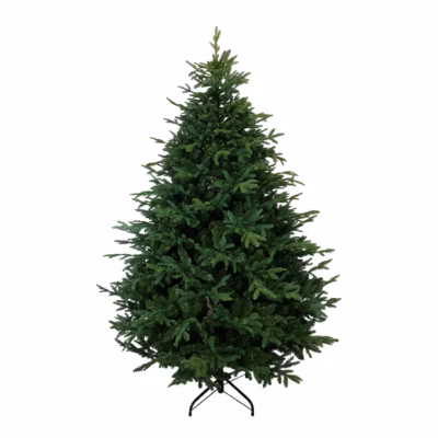 Sapin de Noël artificiel réaliste en PE/PVC 180 cm – style épicéa de Serbie – Little Grove