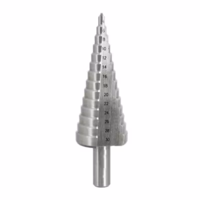 Foret HSS Étagé D.4-30 mm x Q. Cylindrique – Outil de Perçage et Durable pour Métal – Diamwood