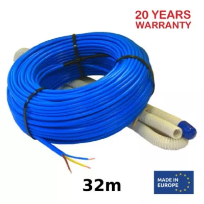 Câble chauffant 32 m THC20-32, 20 W/m, 230 V, 640 W