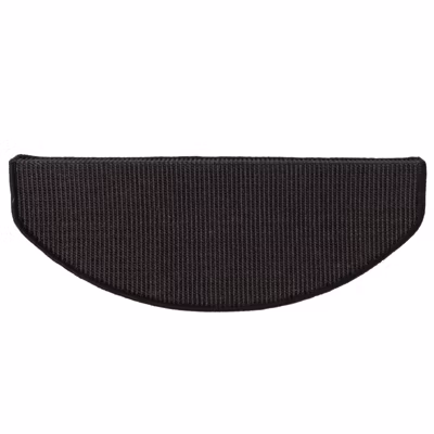 Tapis d&rsquo;escalier en Sisal Premium Noir 23,5 x 65 cm – Floordirekt