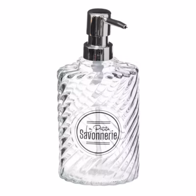 Distributeur Savon Verre Box – Transparent- 5five