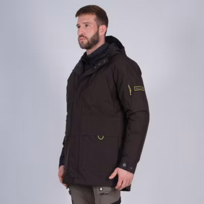 conor – parka de travail – 1085 anthracite , noir l