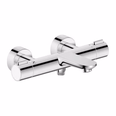 Mitigeur bain douche thermostatique DURAVIT Wave chromé brillant