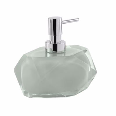 Distributeur De Savon Comptoir En Résine Vert Menthe Aster