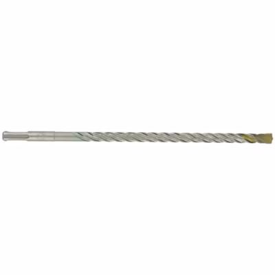 Lot de 25 Forets bétons 2 taillants SPEEDER2 -L260mm -Pointe de centrage -Quadruple goujures -SDS+D: 10 / L: 260 / TIVOLY
