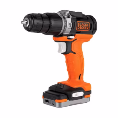 Perceuse a percussion black + decker bdchd12s1-xj batterie 40.0 Nm 12 V