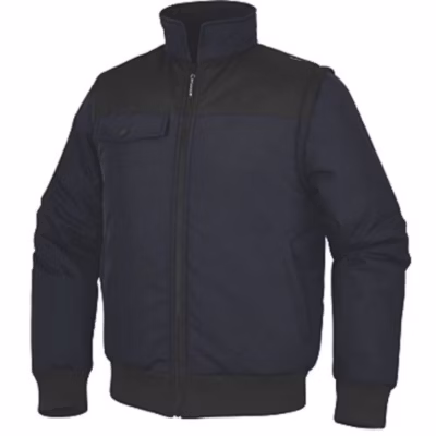 Blouson 2 en 1 NEWDELTA2 à manches amovibles bleu marine/noir TS – DELTA PLUS – NEWD2MNPT