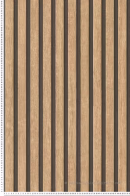 Papier peint vinyle sur intissé Trompe l&rsquo;oeil L.10.05 x l.0.53 m.  – Réf. AS-391091