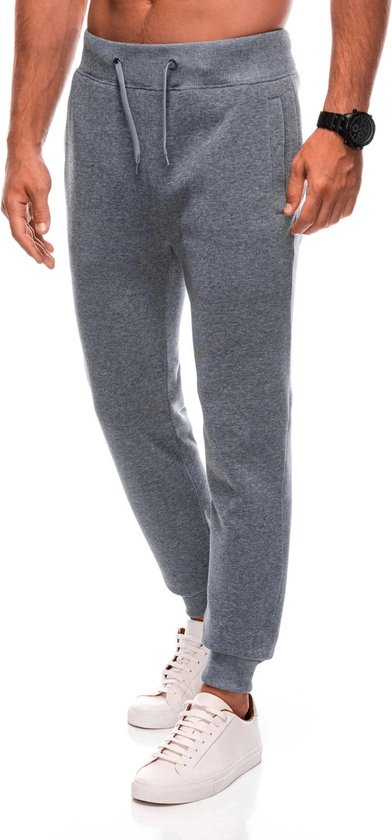 Edoti – Pantalon de jogging pour homme – Grijs chiné