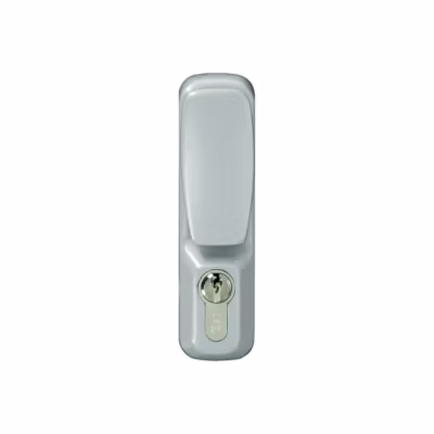 Module bouton tirage fixe à clé argent – ISEO – 94013007