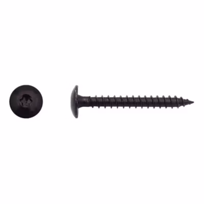 200 Vis Bois pour Penture Torx 6 x 40 mm – Zingué Noir – D-Work