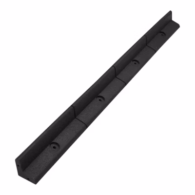 Bordures de Pelouse Flexible 1.2m Noir x 36