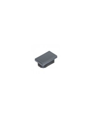 Bouchon rectangle pour tube 120X80 épaisseur tole du tube 2 à 5.5 nylon noir – 1 pièce