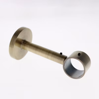 Support Mural Extensible de 10/15cm pour tringles à rideaux de Diam.28mm en Bronze – Boulet